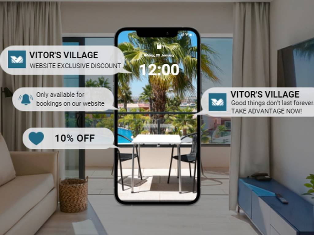 Website Exclusive Discount Vitor's Hotels & Apartments Website Exclusive Discount Vitor's Hotels & Apartments