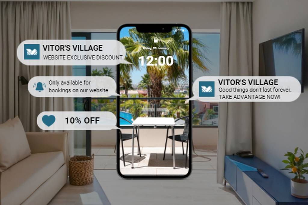 Website Exclusive Discount Vitor's Hotels & Apartments Website Exclusive Discount Vitor's Hotels & Apartments